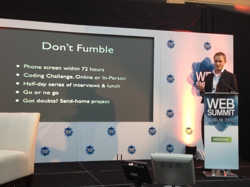 Praise and Other Words for the Dublin Web Summit, Developer&nbsp;Track